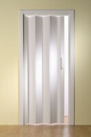 Falttür nach Maß, Luciana, weiß, Volllamelle Breite 197 cm
