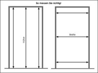 Falttür nach Maß, Luciana, buchefarben, Volllamelle Breite 135 cm